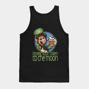 Leprechaun Token - LEP - To The Moon Tank Top